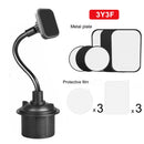 Adjustable Gooseneck Cup phone Holder Magnetic Car Cup Holder Phone Mount Long Arm Phone Cup Holder For Xiaomi Redmi Note 7 GPS