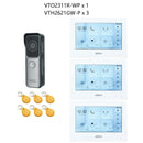 Dahua IP Video Intercom KIT,VTO2311R-WP & VTH2621GW-P / VTH2621G-P, support P2P cloud phone app, RFID Card Unlock