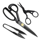 3PCS SET Professional Sewing Tailor Scissors Kit Cutting Scissors Cloth Needlework Stainless Steel Fabric Cutter Craft Shears