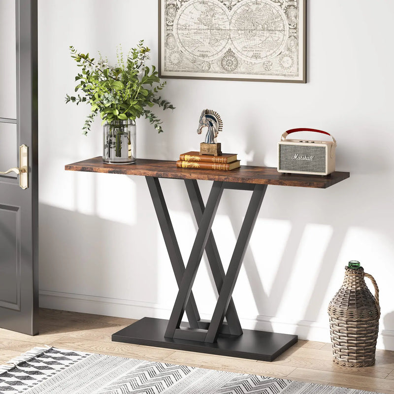 Tribesigns Console Tables Industrial Entryway Hallway Table Drop Shipping