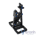 24 PCS MOC Vertical Display Stand Kit Compatible with 75243 Space Fighter Model Set Building Blocks DIY Bricks Kid Toys Gifts