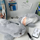 1PC Cute Plush Shark Pencil Case Student Stationery School Supplies Kawaii Doll Back To School Storage Bag Pen Bag Stationery