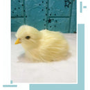 Simulation Chick Decor Plush Chicken Model Figurine Cute Oranment Realistic Furry Animal Doll Chicken Easter Gift Kids