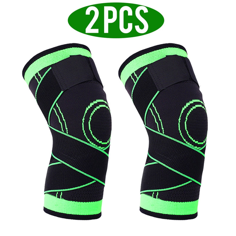 Worthdefence 1/2 PCS Knee Pads Braces Sports Support Kneepad Men Women for Arthritis Joints Protector Fitness Compression Sleeve