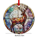 2024 Nativity Scene Hanging Ornaments Christmas Decoration Wall Hanging Jesus Angel Easter Christ Room Home Decorations