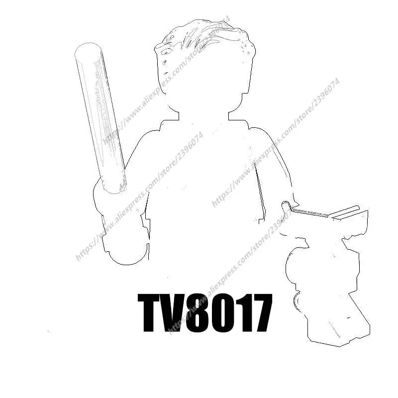 TV6102 Action Figures Movie accessories Building Blocks Bricks toys TV8009 TV8010 TV8011 TV8012 TV8013 TV8014 TV8015 TV8016