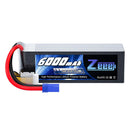 1/2pcs Zeee 6S 6000mAh FPV Drone Battery 22.2V 100C Lipo Battery with EC5 Plug for RC Car Buggy Helicopter Robots RC Model Parts