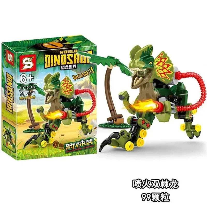Prehistoric Planet Jurassic Age Dinosaur Brick Compatible Legodinosaur Developmental Toy Building Block Brick Toys Gifts Boy