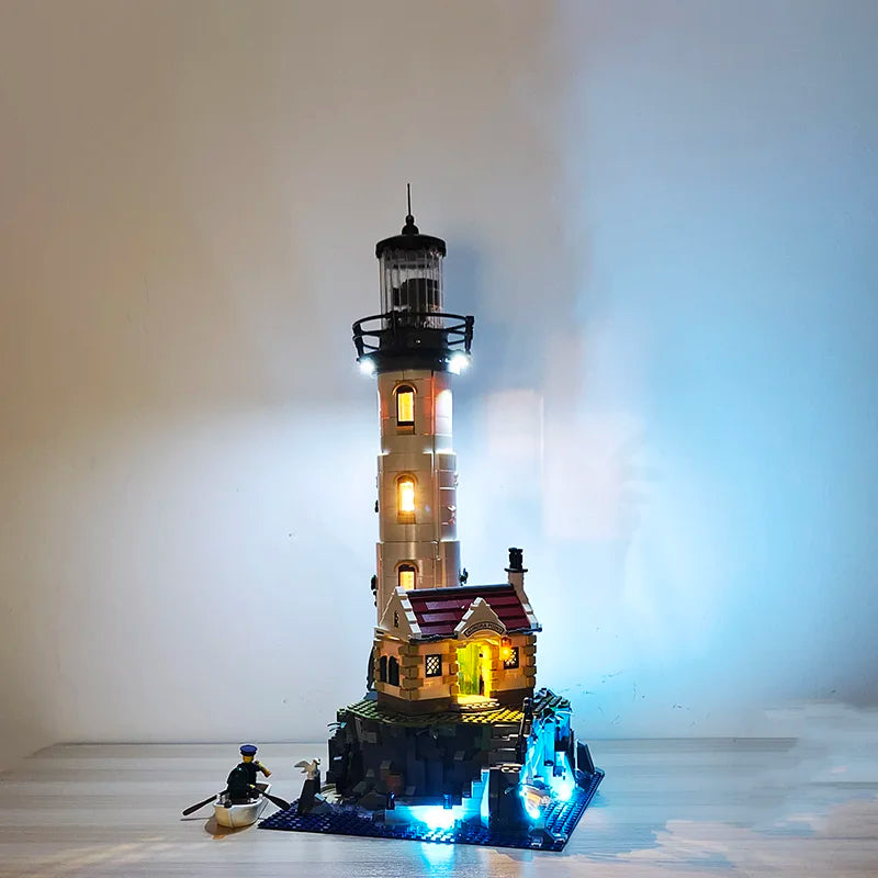 Led Light Kit For Motorised Lighthouse Compatible 21335 (only Lighting inlcuded)