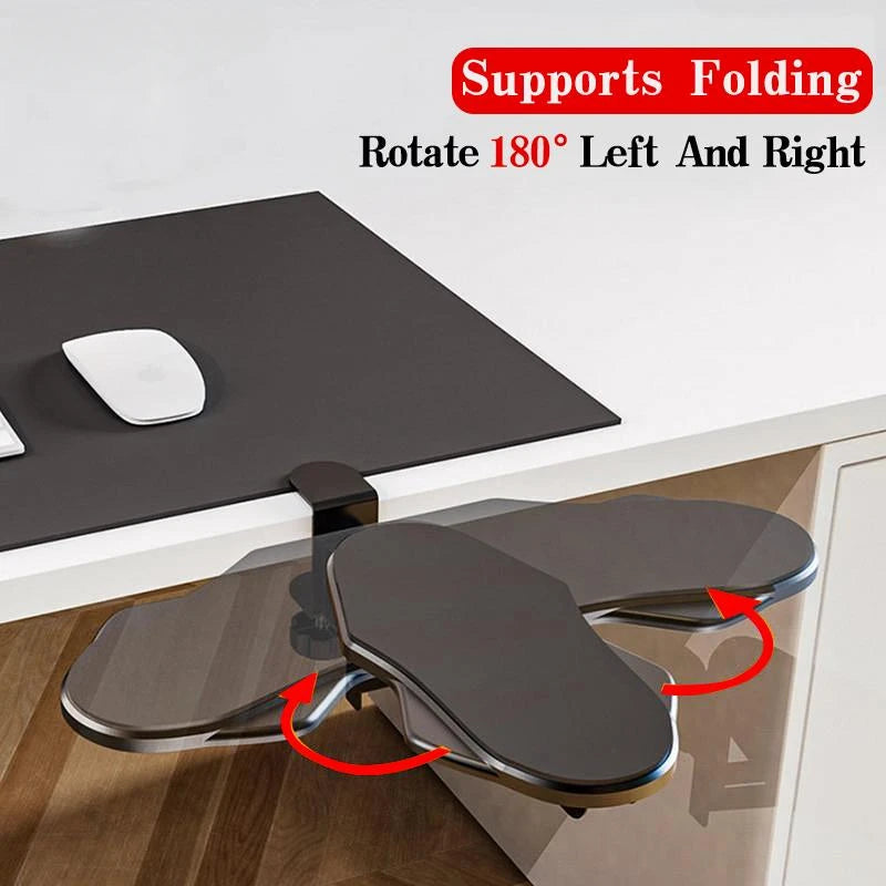 Armrest Pad Desk Computer Table Support Mouse Arm Wrist Rest Desktop Extension Hand Shoulder Protect Attachable Board Mousepad