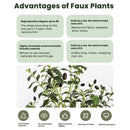 Realistic Artificial Olive Tree, Lifelike Faux Olive Plant for Home, Office, Garden Décor