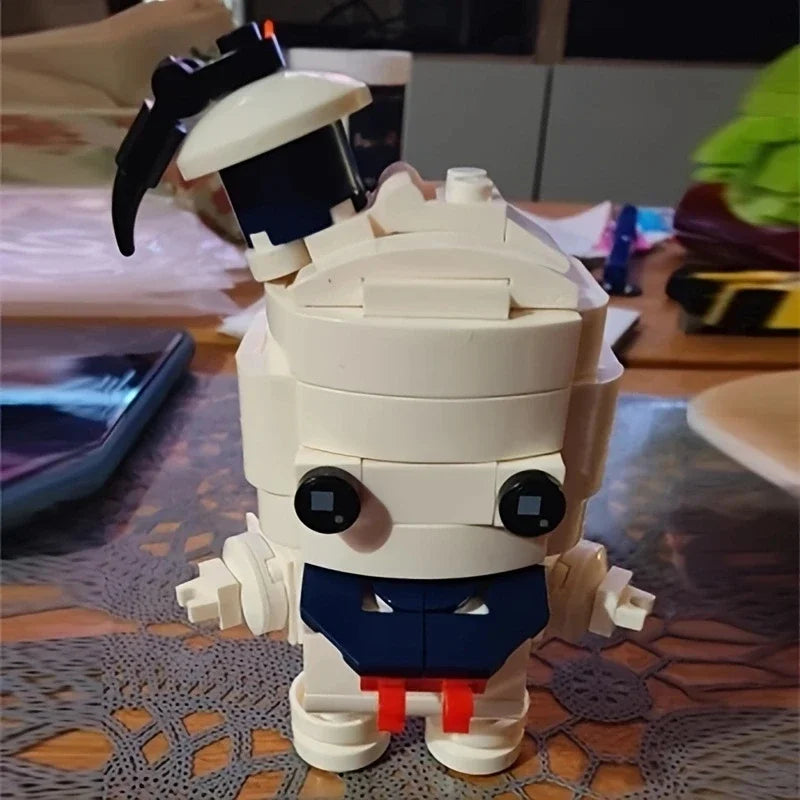 Moc Brickheadz Movie All Members action Figures Classic Character Building Block Set Doll Brick Model DIY Toy Birthday Gifts