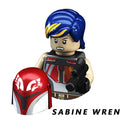 TV6109 The Armorer Building Blocks Sabine Wren Bricks Guard Thrawn Figures Savage Opress Mini Figurines C1-10P Droid Kid Toys