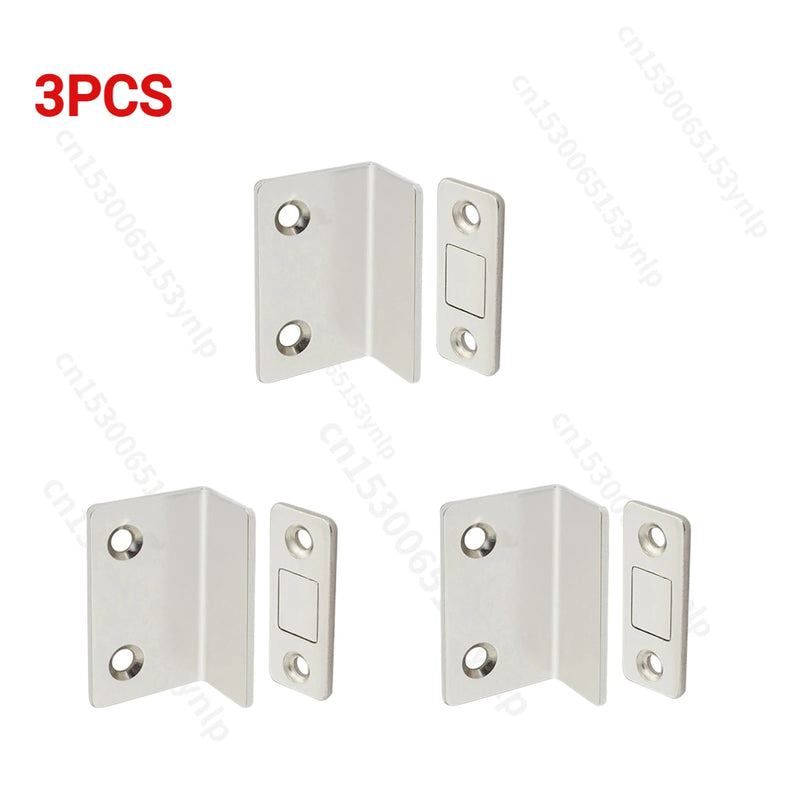 1-10PCS Strong Magnetic Cabinet Catches Magnet Door Stops Hidden Door Closer With Screw For Closet Cupboard Furniture Hardware