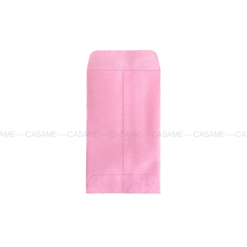 6x10cm Pink Blue Pouch Paper Bag Gift Boy Girl Decoration Packaging Cute Candy Baby Shower Guest Small Mini Kraft Craft Brown