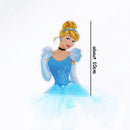 Disney Princess Cake Decoration Frozen Cake Cupcake Toppers Cake Flag for Baby Shower Happy Birthday Supplies Party Cake Decor