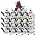 Hot Toys Star Wars 21pcs Republic Commando 501st Building Blocks TV6109 TV6106 Trooper Force 99 Hunter Crosshair Wrecker Brick