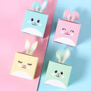 Easter Rabbit Ear Handheld Paper Box Candy Cookie Gift Box Gift Packaging Birthday Party Gift Box Happy Easter Party Supplies