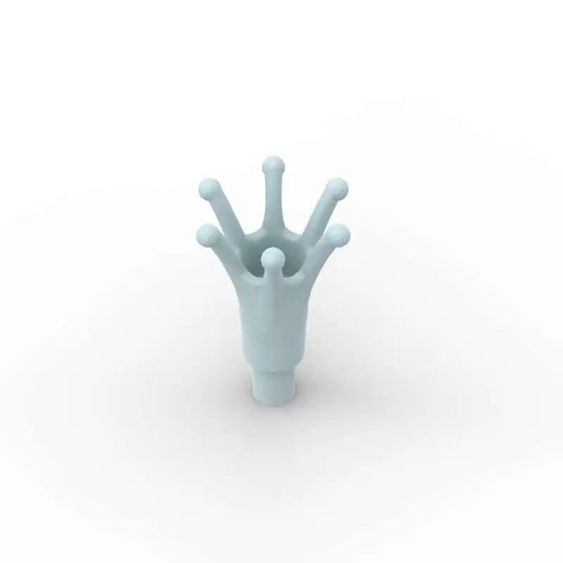 MOC 10PCS 25516 Handheld Crown Building Blocks Decoration Flower Part Bricks Assemble Particle Toys Children Kid Birthday Gifts