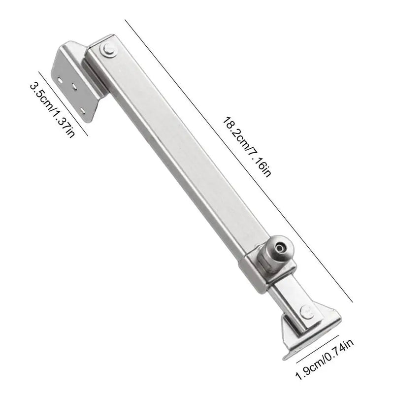 Stainless Steel Window Support Practical Telescopic Window Limiter Windproof Brace Stopper Angle Controller Window Accessories