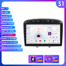 Hizpo 2Din Wirless CarPlay Android Auto Car Radio for 308 308S 408 2012 - 2020 UI7862 Headunit DSP RDS BT 4G GPS Navi 360° CAM