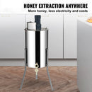 VEVOR Honey Extractor 2 3 4 Frame Manual Electric Stainless Steel Honeycomb Spinner Crank Honey Centrifuge Beekeeping Equipment