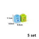 City Food Hamburger Fries Accessories Friends MOC Building Blocks Drinks Fruit Vegetable Bread Fish Bottle Parts MOC Brick Leduo