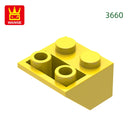 Wange 82Pcs/Lot 3660 2x2 Sloping Reverse Building Blocks Moc Slanted Parts Compatible with Brick  Children Toy Assembly Gift Box