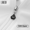 LAMEDA Men's Cycling Jersey Moisture Wicking Short Sleeve Full Zipper Bike Road Biking Shirts for Men MTB Jersey with 3 Pockets