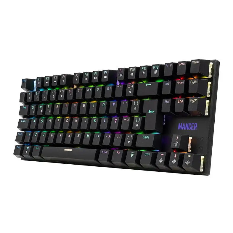 Mechanical Gamer Mancer Ghoul MK2, RGB, ABNT2, Huano Brown Switch, Black, MCR-GHM2-RGB01BW Keyboard