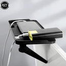 Adjustable TV Screen Top Shelf Computer Monitor Desktop Screen Top Storage Rack TV Media Box Router Shelf Rack Home Organizer