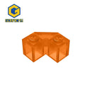 Gobricks 10PCS Building Blocks 2x2 Brick 45 degrees compatible with 87620 Ｃhildren's  toys Assembles Small Particle Parts Brick