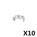 MOC WWII Military Figure Accessories Building Blocks Soldiers Face Scarf Tactical Belt Headphones Telegram Toys Children J031