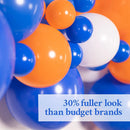 Game Time Party Balloons Garland Kit Orange Royal Blue Ballon Arch Decorations Outer Space Theme Baby Shower Birthday Air Globos
