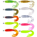 10/20pcs 4cm 5.5cm  Soft Silicone Fishing Lure Minnow Saltwater Freshwater Worms Wobblers Artificial Bait Bass Tackle Jigs
