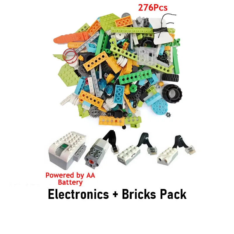 NEW Technical WeDo 3.0 Robotics Construction Set Building Blocks Bricks Compatible with 45300 Wedo 2.0 Educational DIY toys