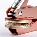 Embossing Seal Stamps Logo Customization Company Personalized Embossed Stamp Customized Certificate Library Book Steel Seals