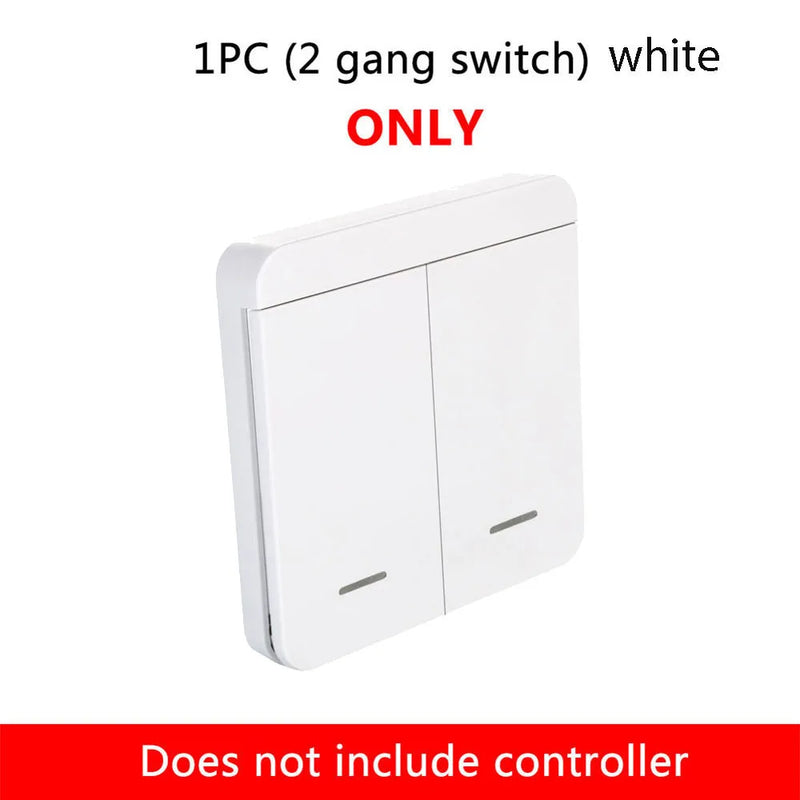 Szaoju Wifi Wireless Remote Switch Tuya Smart Life Home APP + RF 433Mhz Relay Timer Module Wall Lamp Switch AC110V- 220V