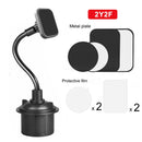 Adjustable Gooseneck Cup phone Holder Magnetic Car Cup Holder Phone Mount Long Arm Phone Cup Holder For Xiaomi Redmi Note 7 GPS