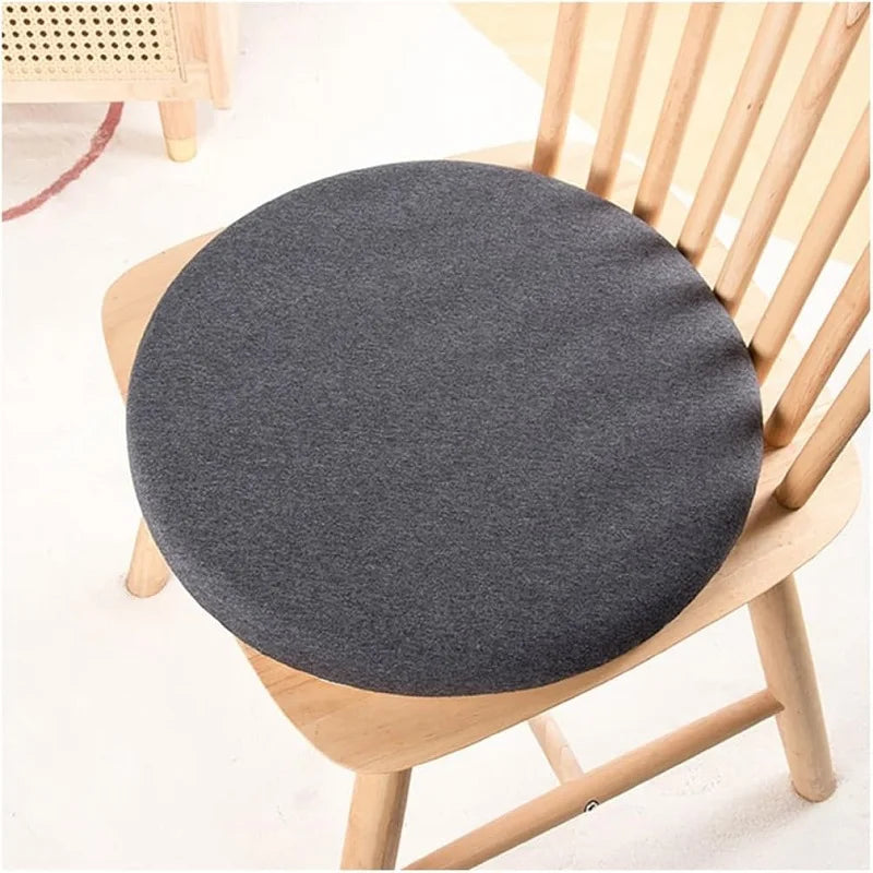 30/35/40/45cm Memory Foam Round Seat Pad Pillow Cushion Japanese Stool Seat Pad Chair Seat Cushion Warm Small Stool Cushion 방석