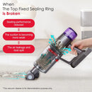 Dust Bin Top Fixed Sealing Ring for Dyson V10 V11 V15 SV14 SV15 SV22 V12 SV18 Vacuum Cleaner Dust Bucket Replacement Parts