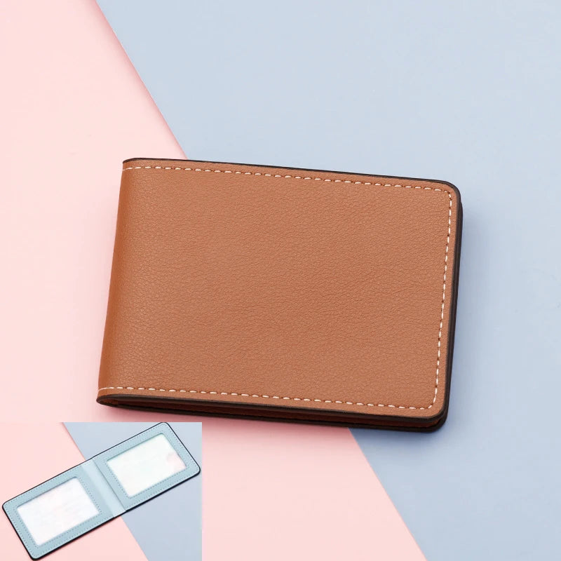 Driver License Holder Pu Leather Cover for Car Driving Documents Business ID Pass Certificate Folder Wallet Black Red Card Bags