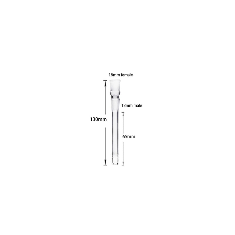 Diffused Downstem Glass 18mm to 18mm Adapter 2 inch/2.5/3/3.5/4/4.5/5/5.5/6 inch Tool