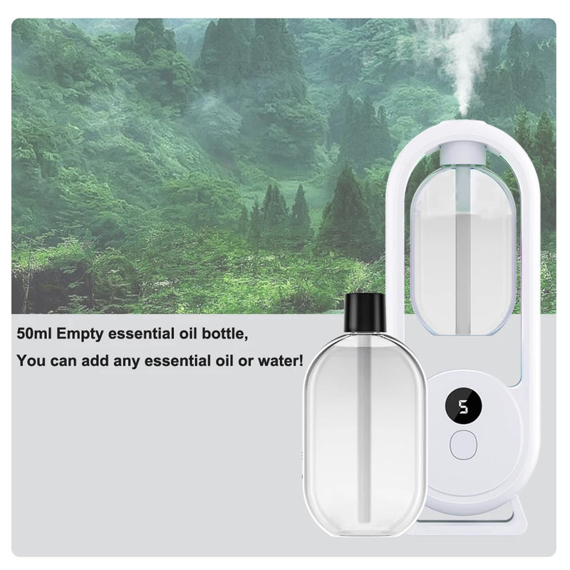 USB Oil Aromatherapy Machine Air Purifying Automatic Diffuser Deodorization Fragrance Humidifier Office Bedroom Home Commercial