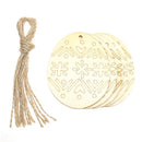 10pcs Wooden Easter Pendants Rabbit Egg Hanging Ornament For Happy Easter Party Home Decoration Kids DIY Painting Gifts Supplies