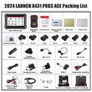 LAUNCH X431 PRO3 ACE Scan Tool for Online ECU Coding Topology Map CANFD DoIP SGW All System Diagnostic tools 37+ Service