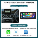 12.3'  Wireless CarPlay Android Auto Multimedia Display Screen for Mercedes-Benz A W176 B W246 CLA GLA Class 2013 to 2015