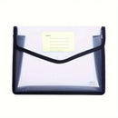 A4 file storage bags & folders, transparent storage and organization bags with labels