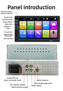 ESSGOO 7 Polegada Automotive Multimedia 1 Din HD Mp5 Player Usb BT TF  Cartão Para Autoradio Universal Reprodutor Multimídia