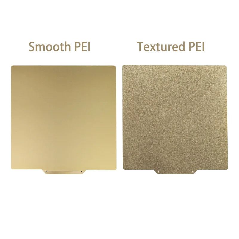 ENERGETIC Double Sided PEI Spring Steel Sheet Textured/Smooth PEI With Magnetic Base 185/250/280/330mm For QIDI Q1-Pro/X-Max 3